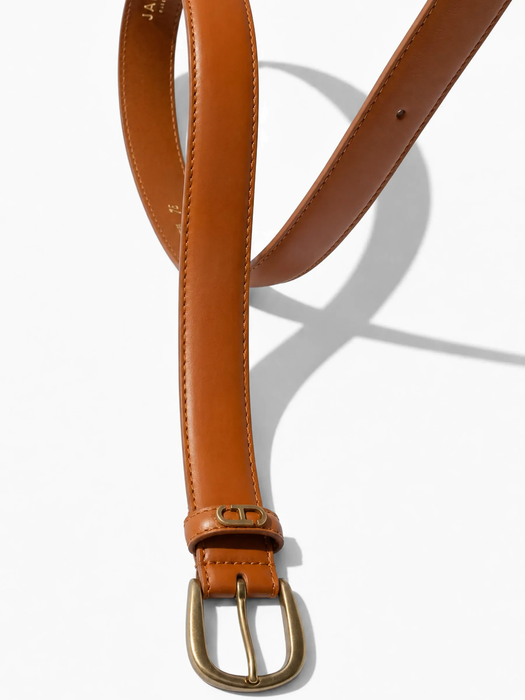 Riem Leer Dames Brass Malone Cognac