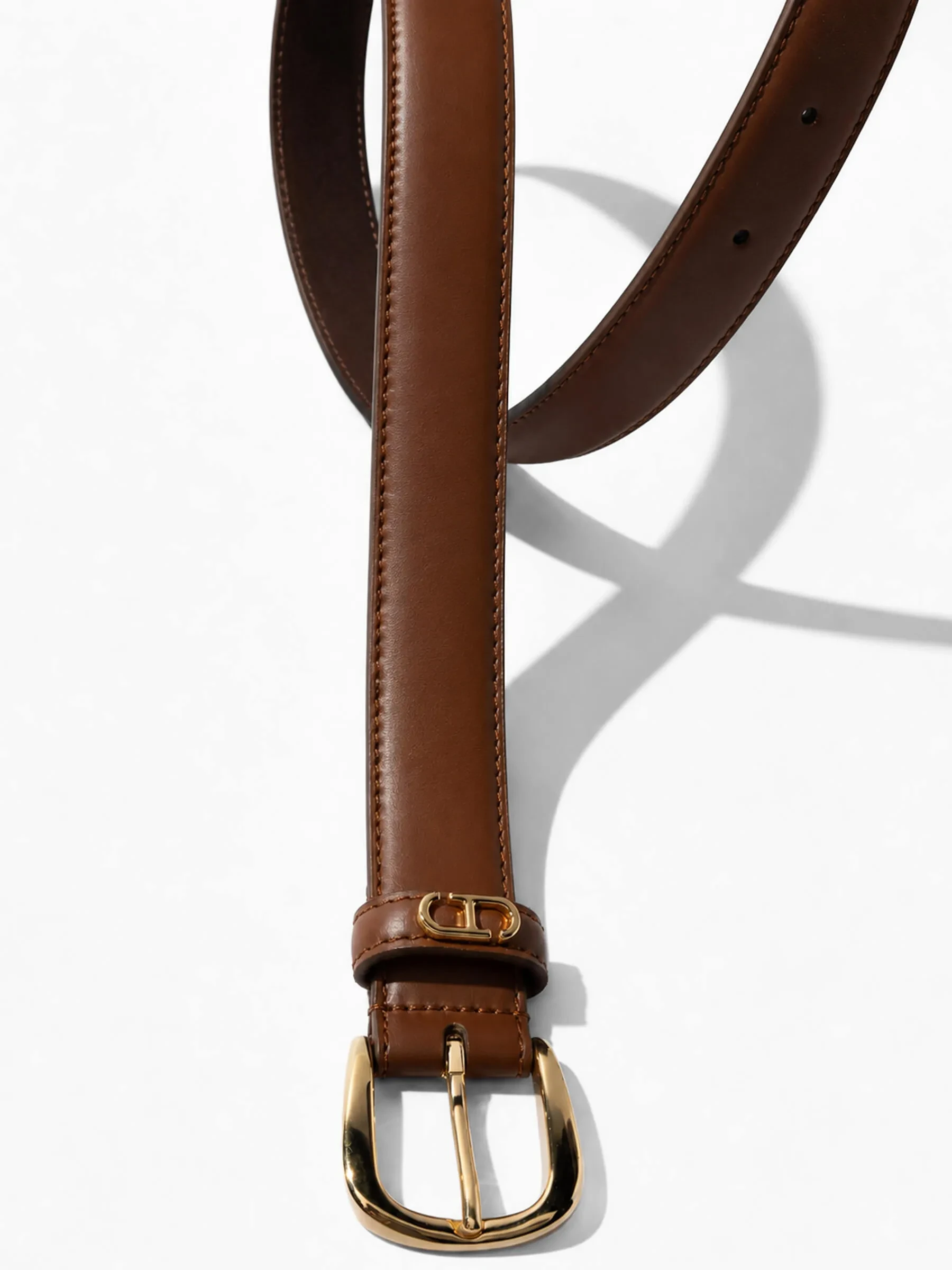 Riem Leer Dames Tabacco Malone Goud