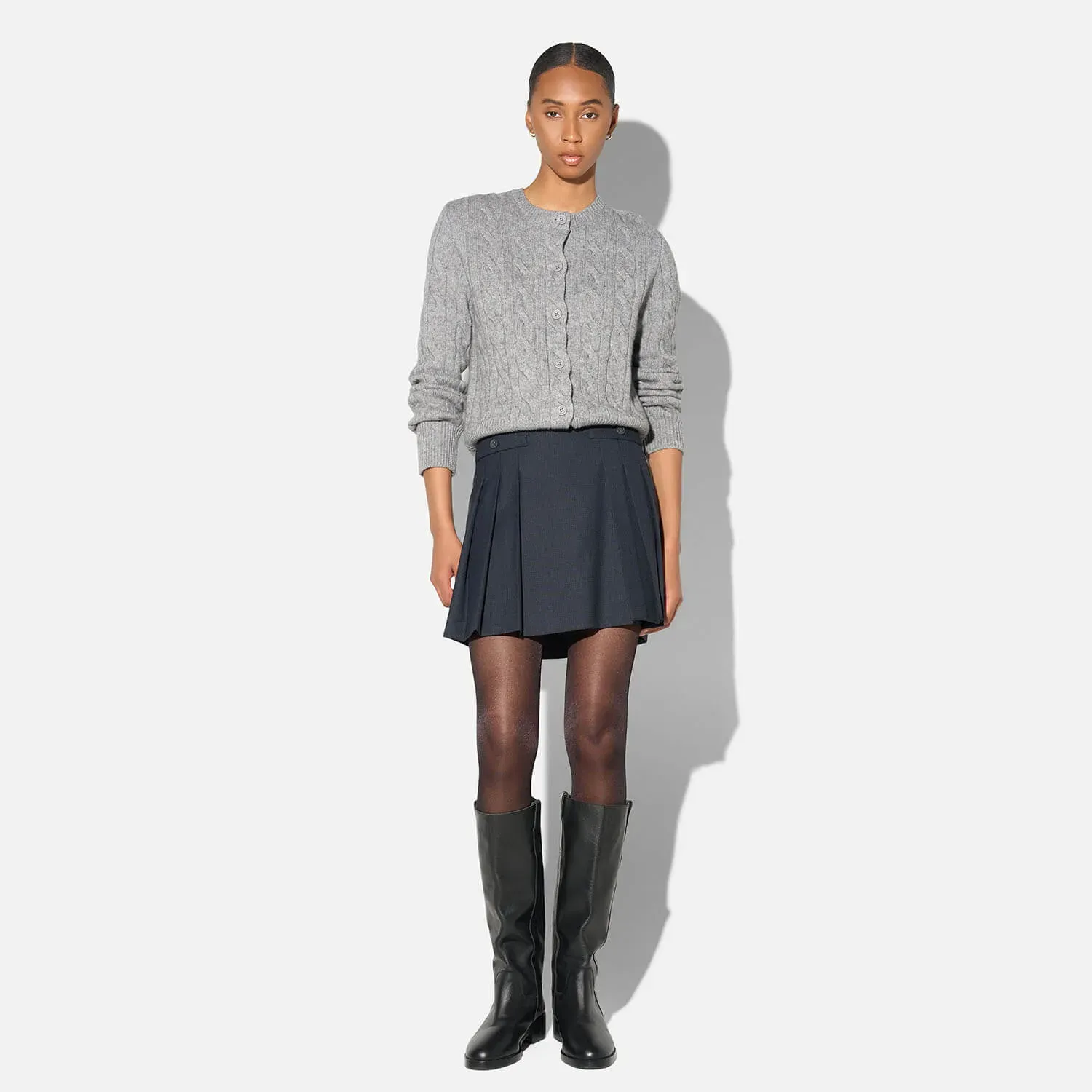 Rokje Plooien Blauw Ruit Saint