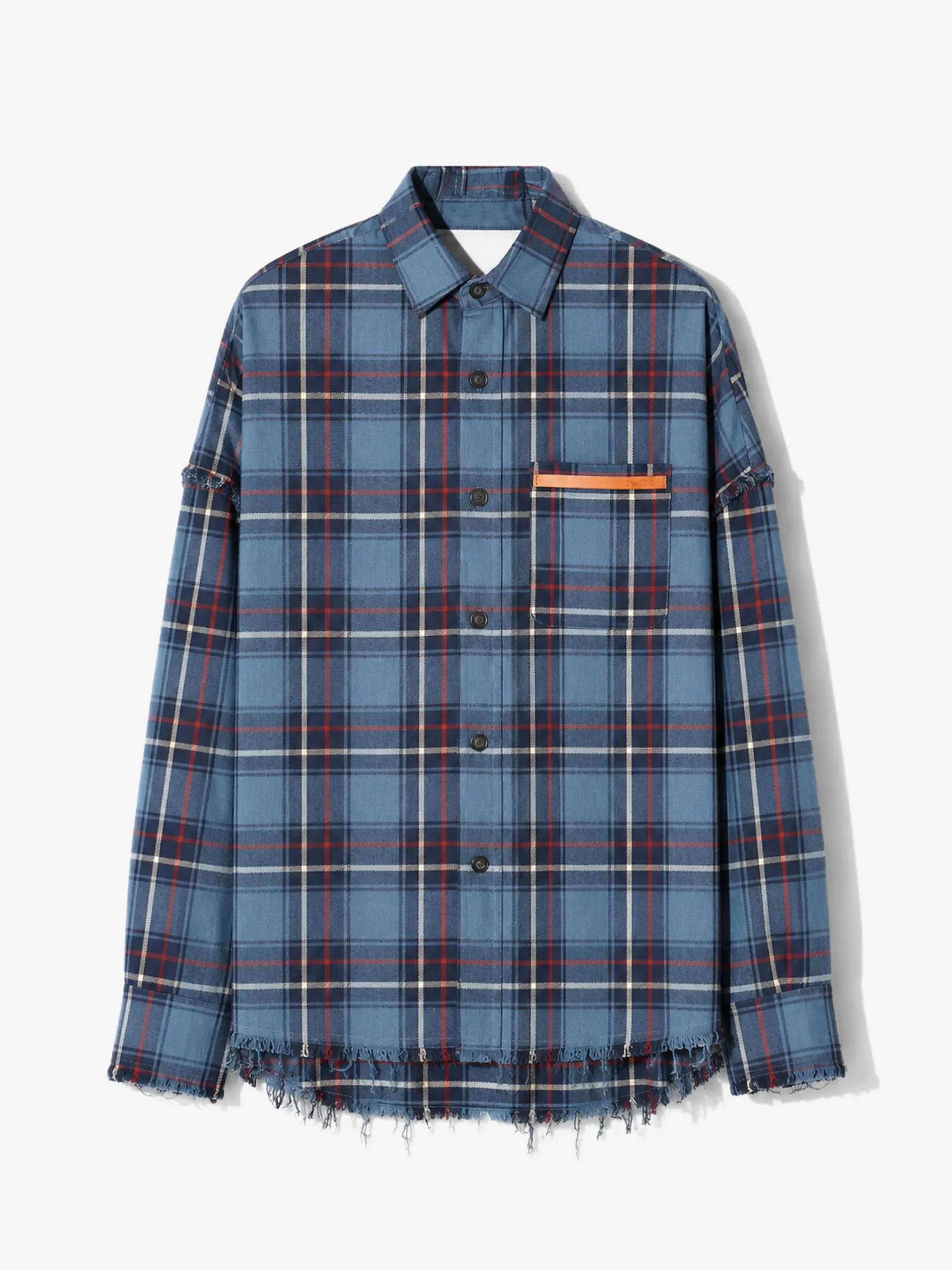 Ruiten Dames Blouse Katoen Darter Blauw
