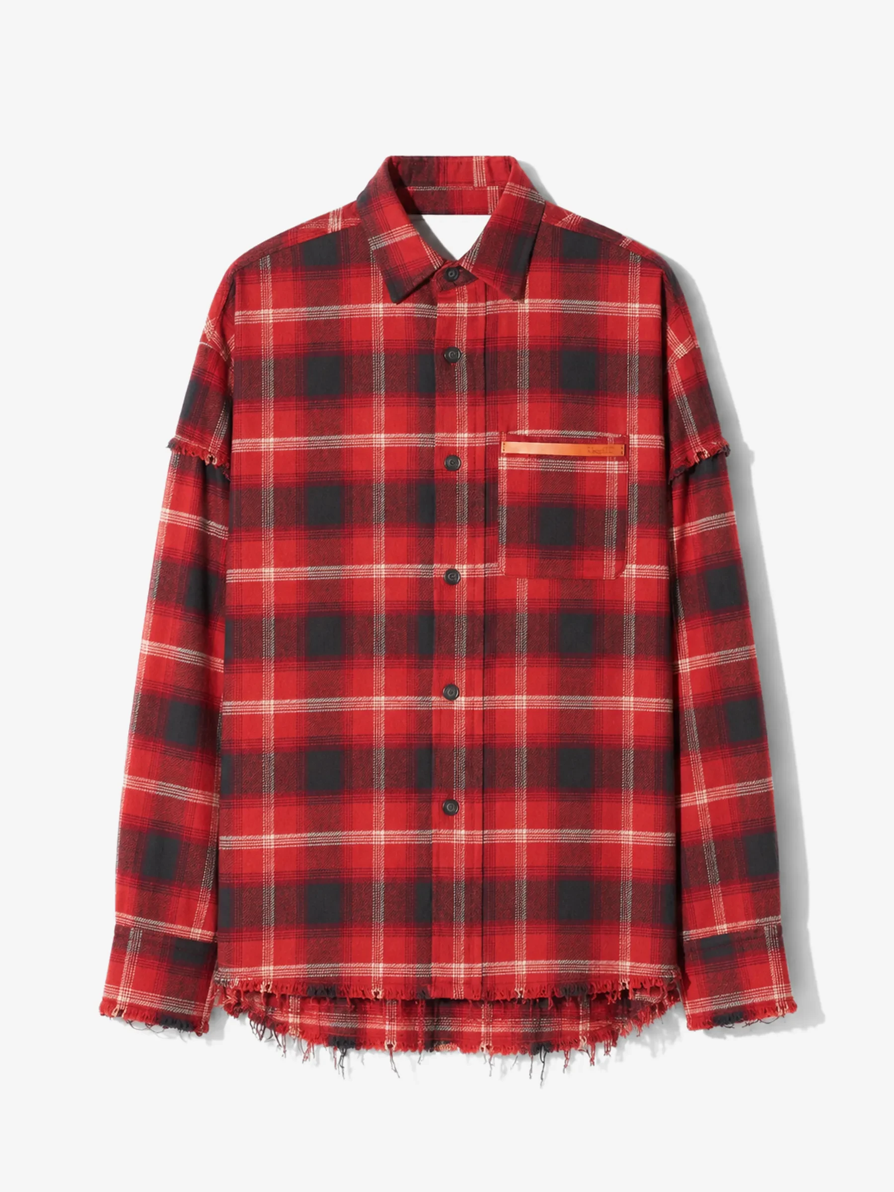 Ruiten Dames Blouse Katoen Darter Rood