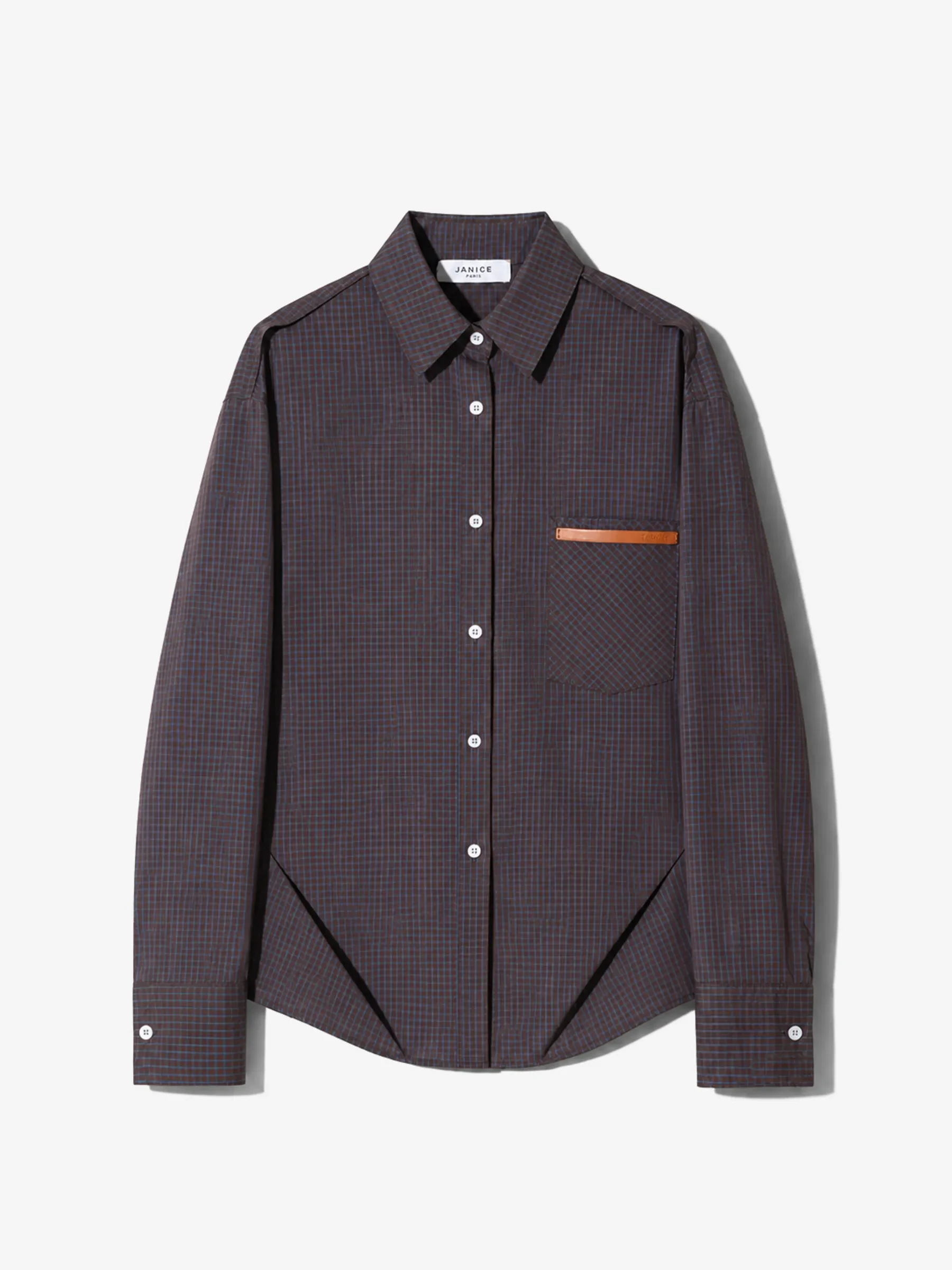 Ruiten Dames Blouse Katoen Oversized Phil Bruin