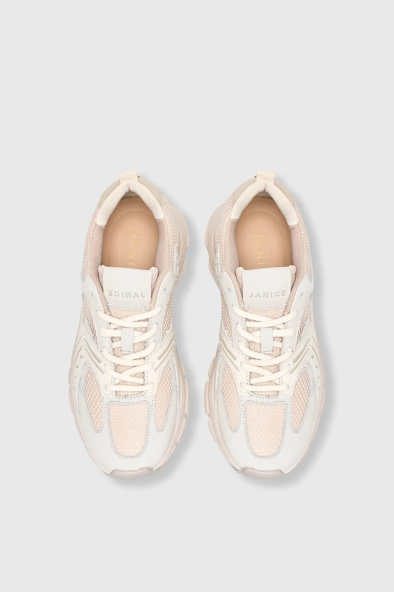 Runner Sneakers Dames Bolt Beige 101