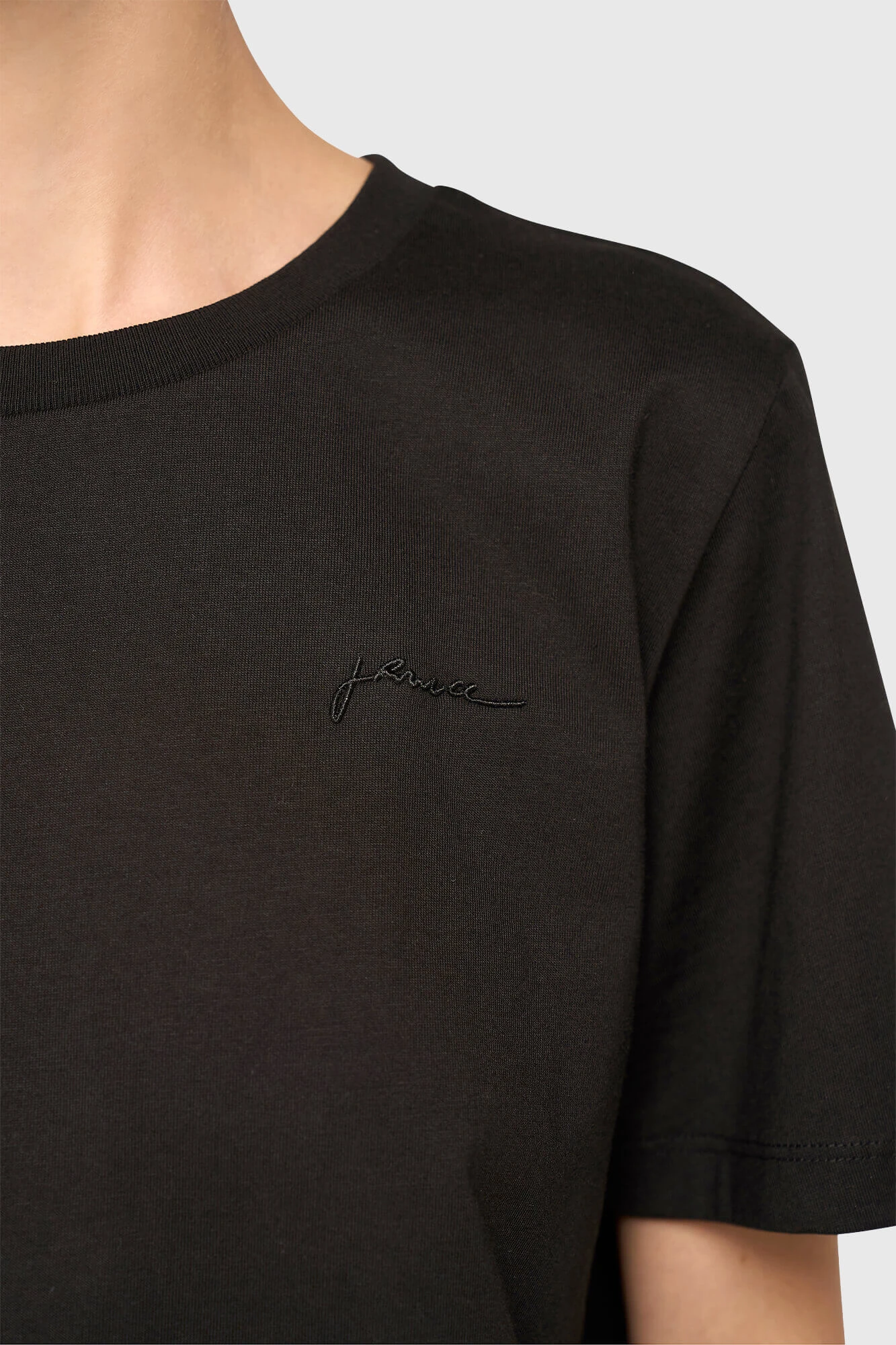 Zwart Dames Shirt Rock Black