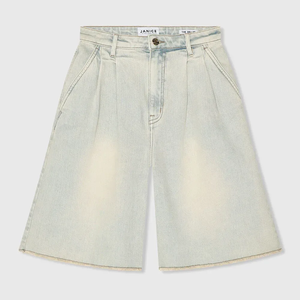 Shorts Denim Dames Dime Blauw 004