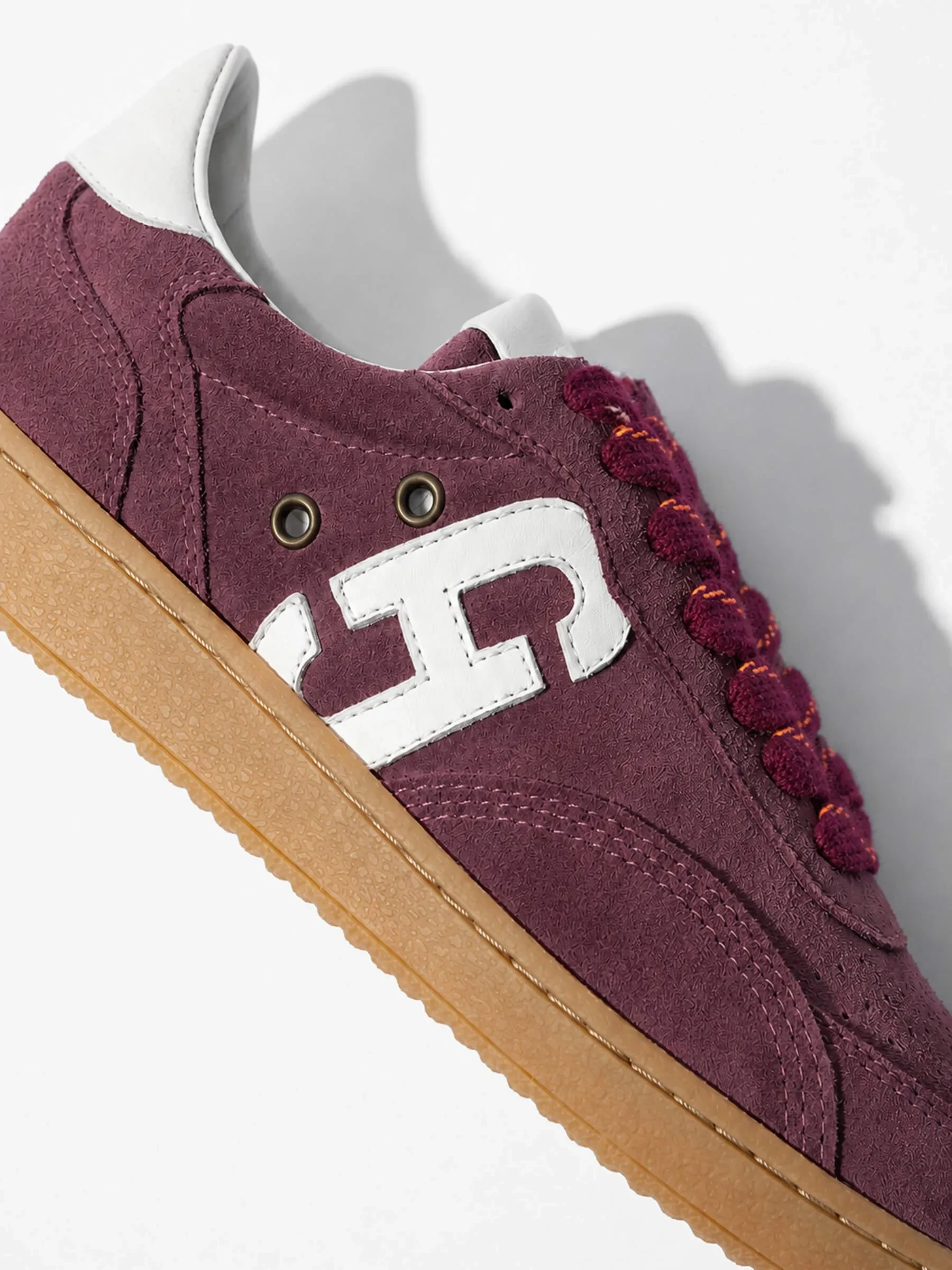 Sneakers Dames Handbal Vintage Stanley Burgundy