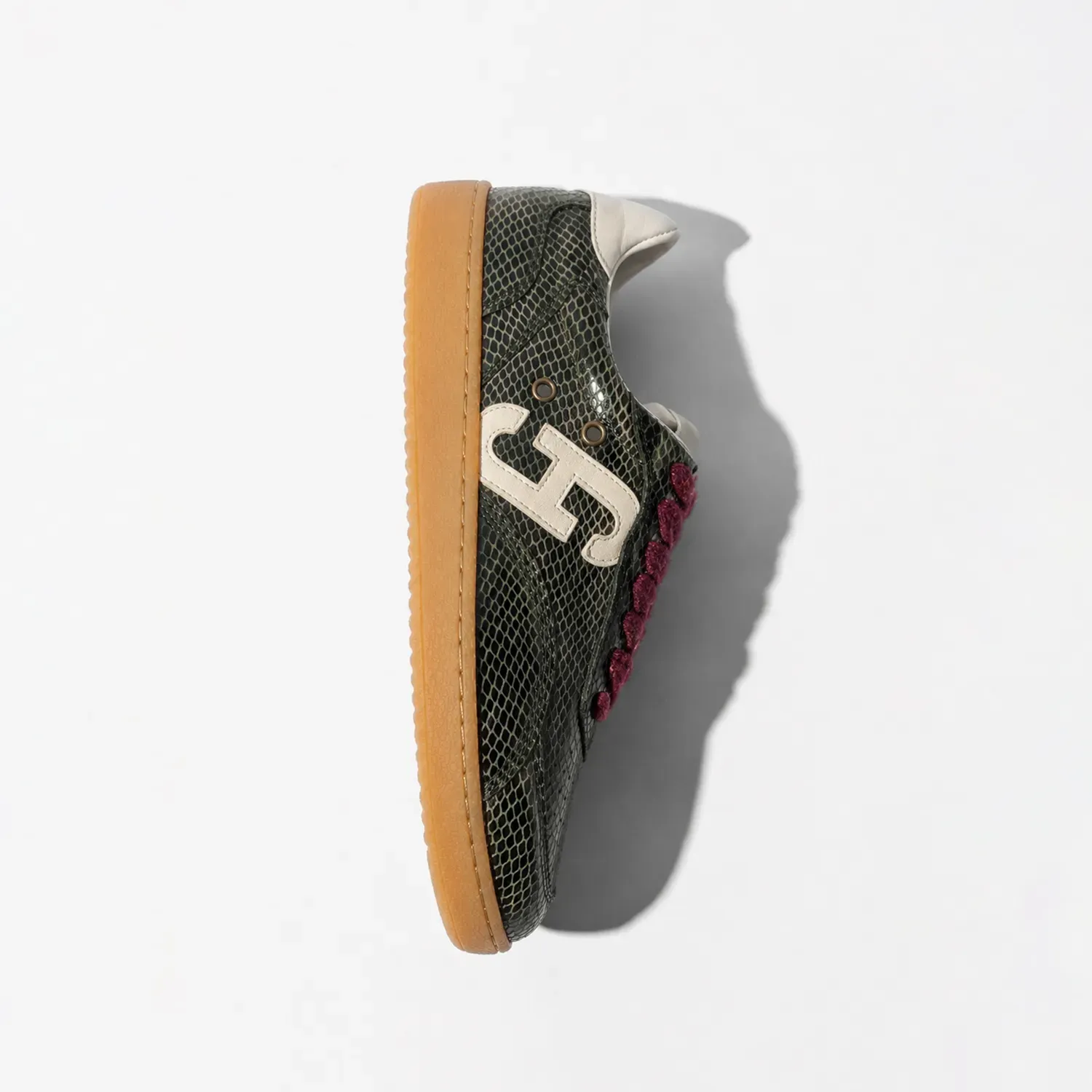 Sneakers Dames Handbal Vintage Stanley Groen Snake