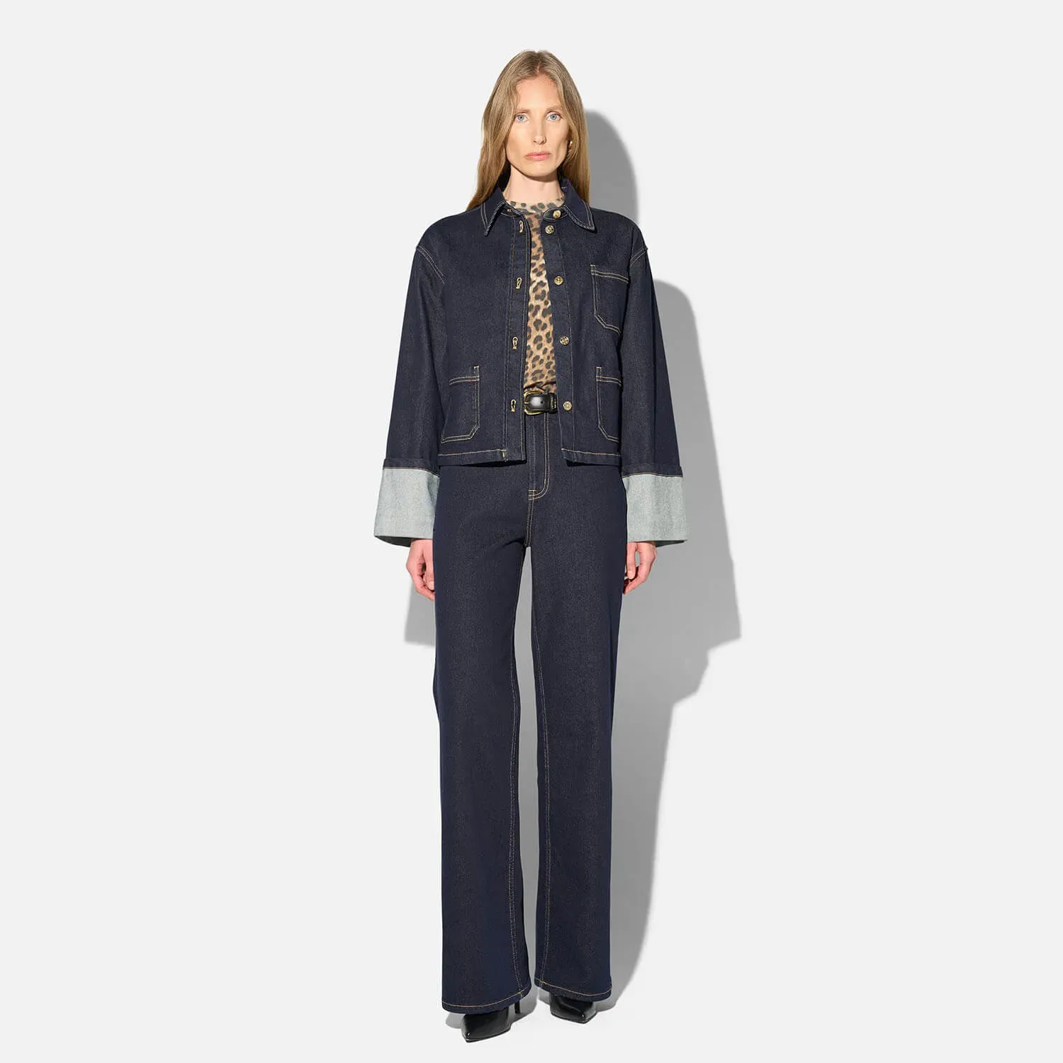 Spijkerjack Dames Japans Denim Bane