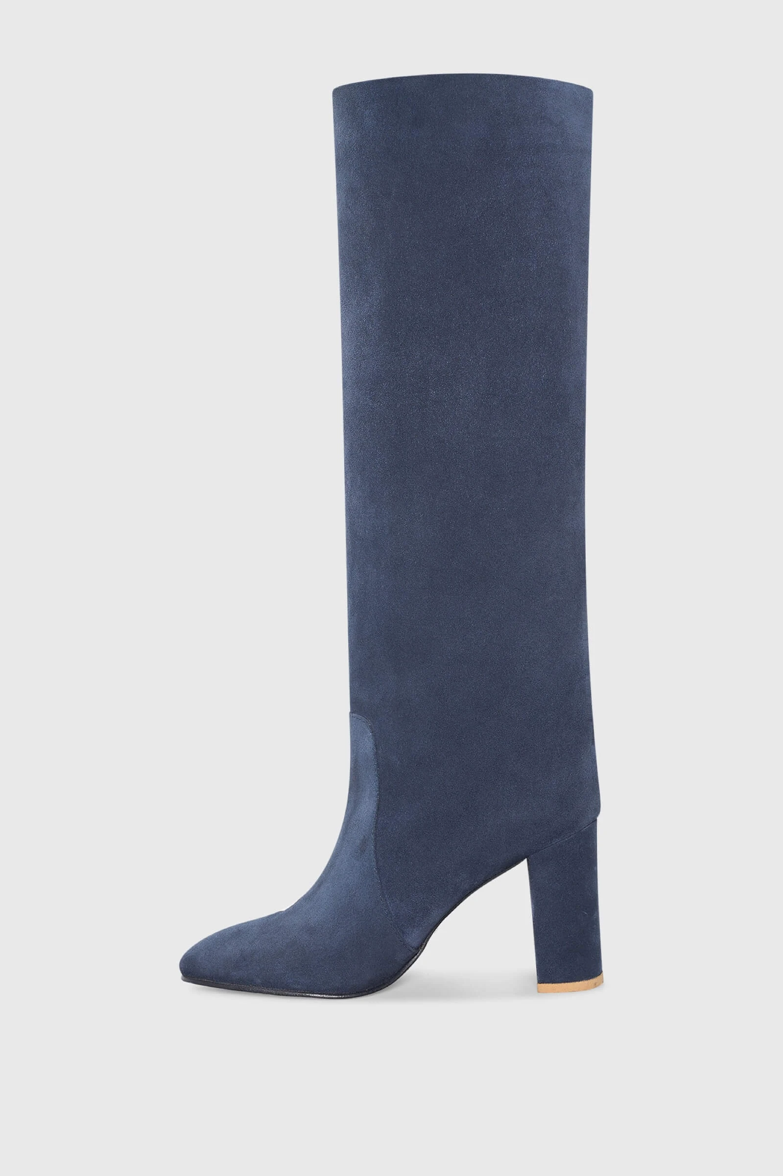 Roman Blauw Suede