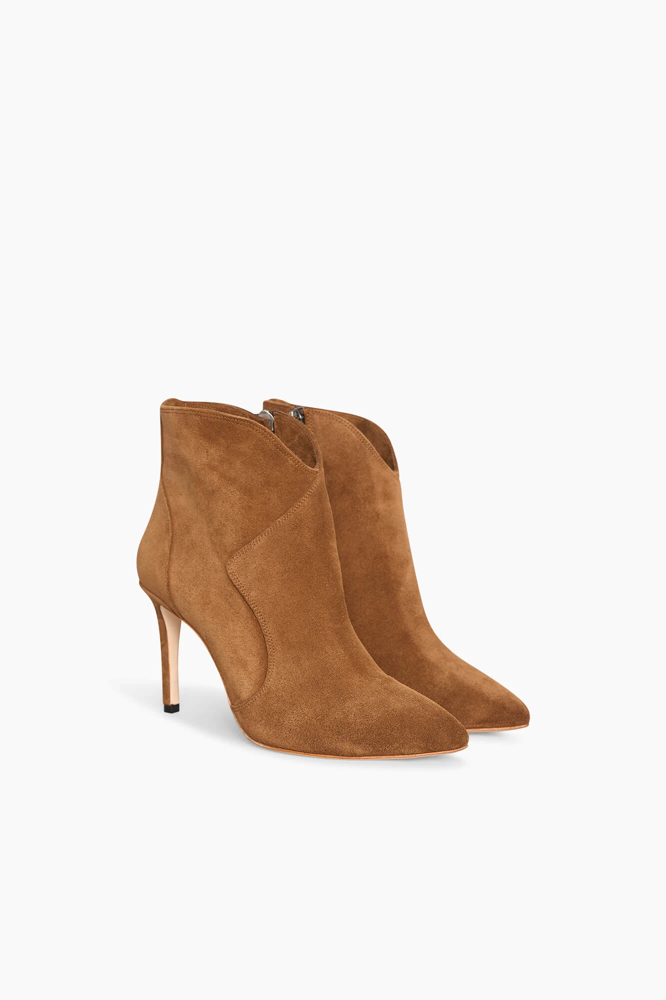 Laarsje Dames Suede Stewart Cognac Studs