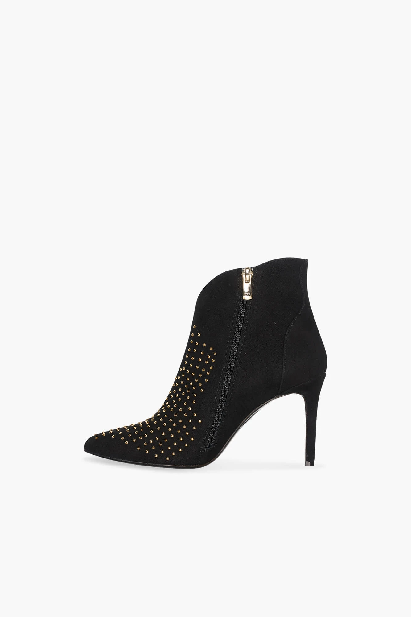 Laarsje Dames Suede Studs Stewart Zwart