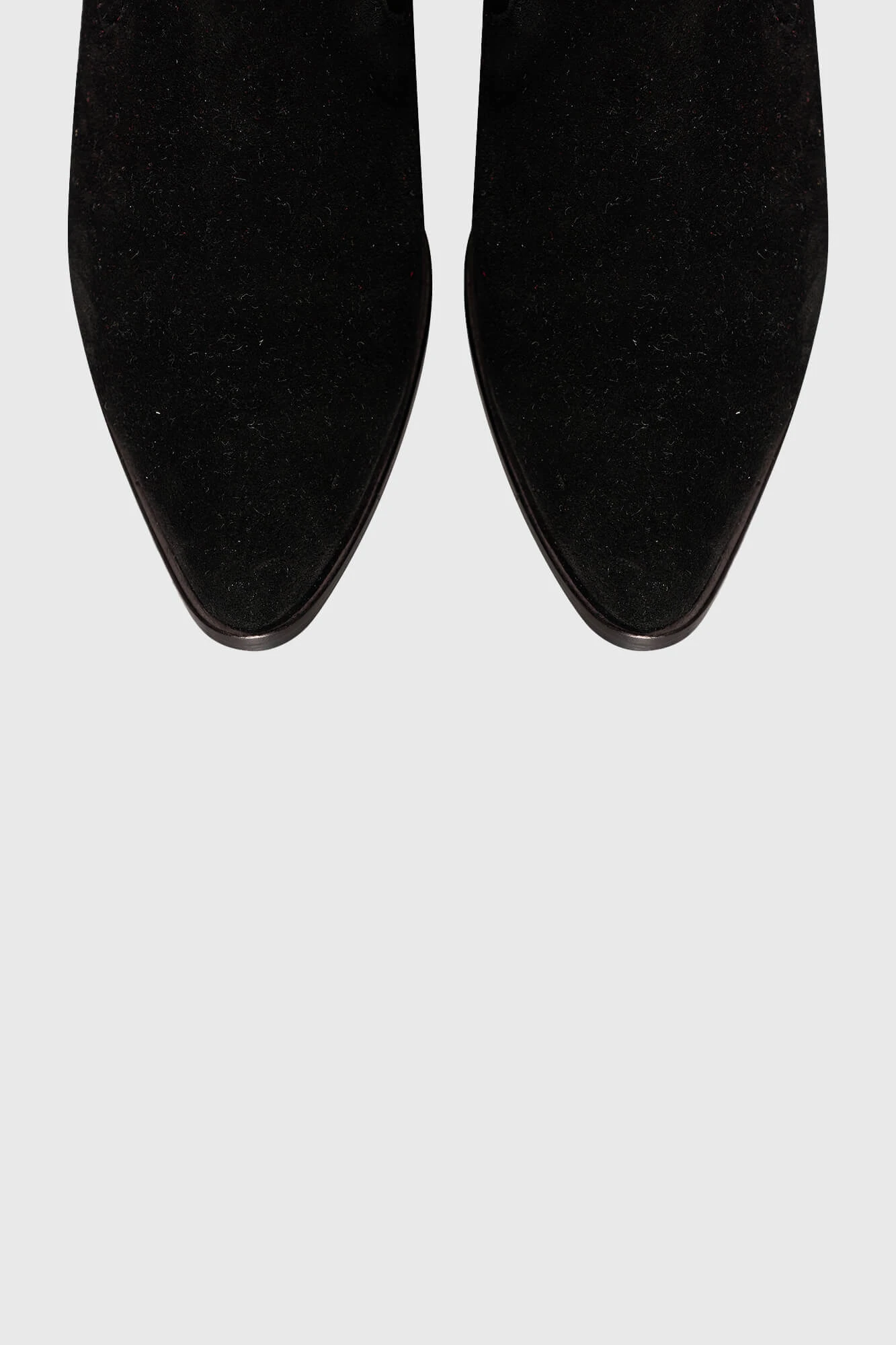 Enkellaars Western Dames Suede Colt Zwart
