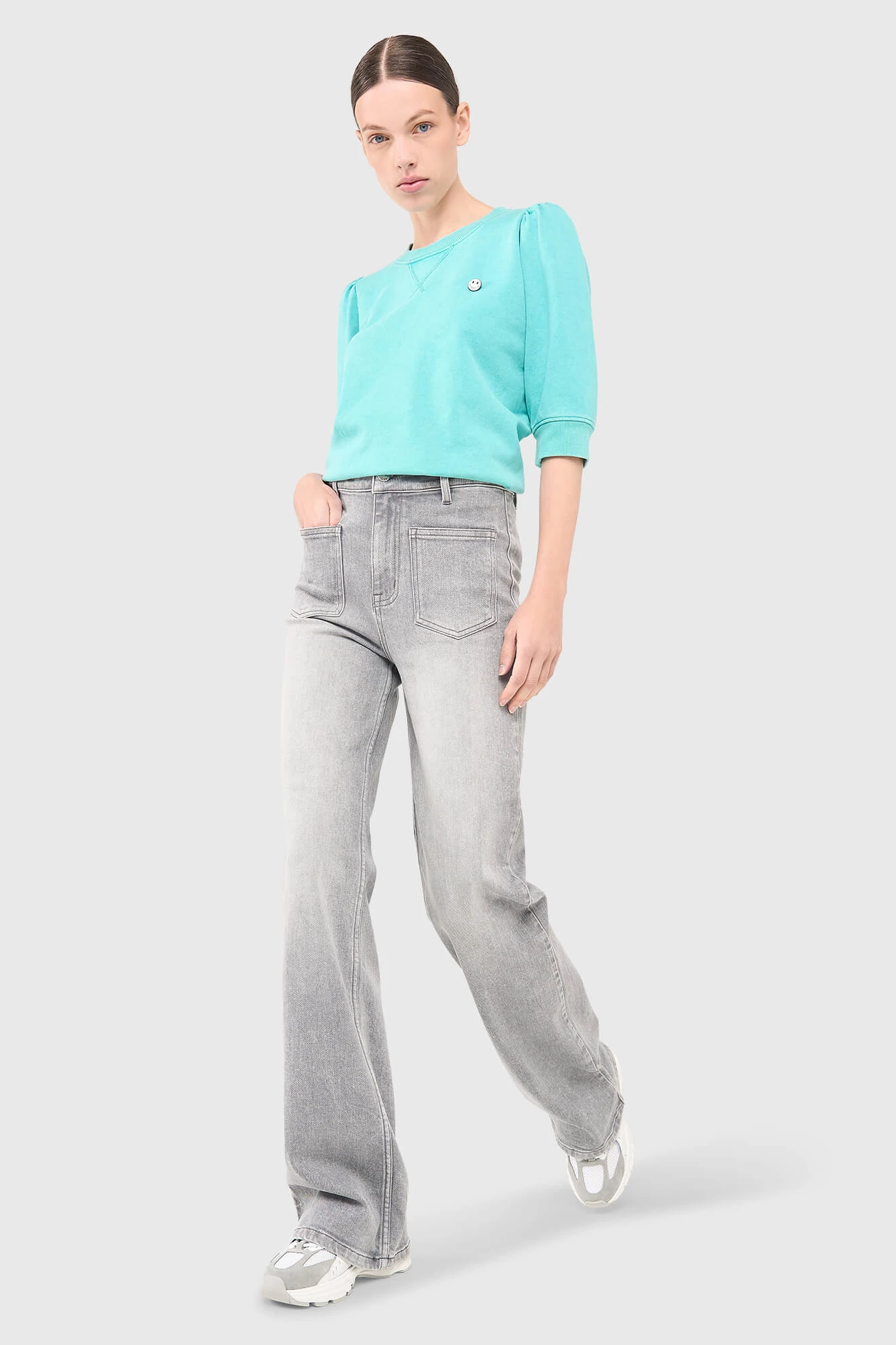 Frank Sweater Turquoise