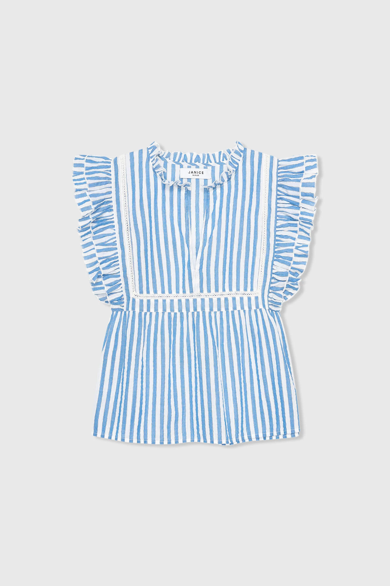 Carson Blouse Gestreept
