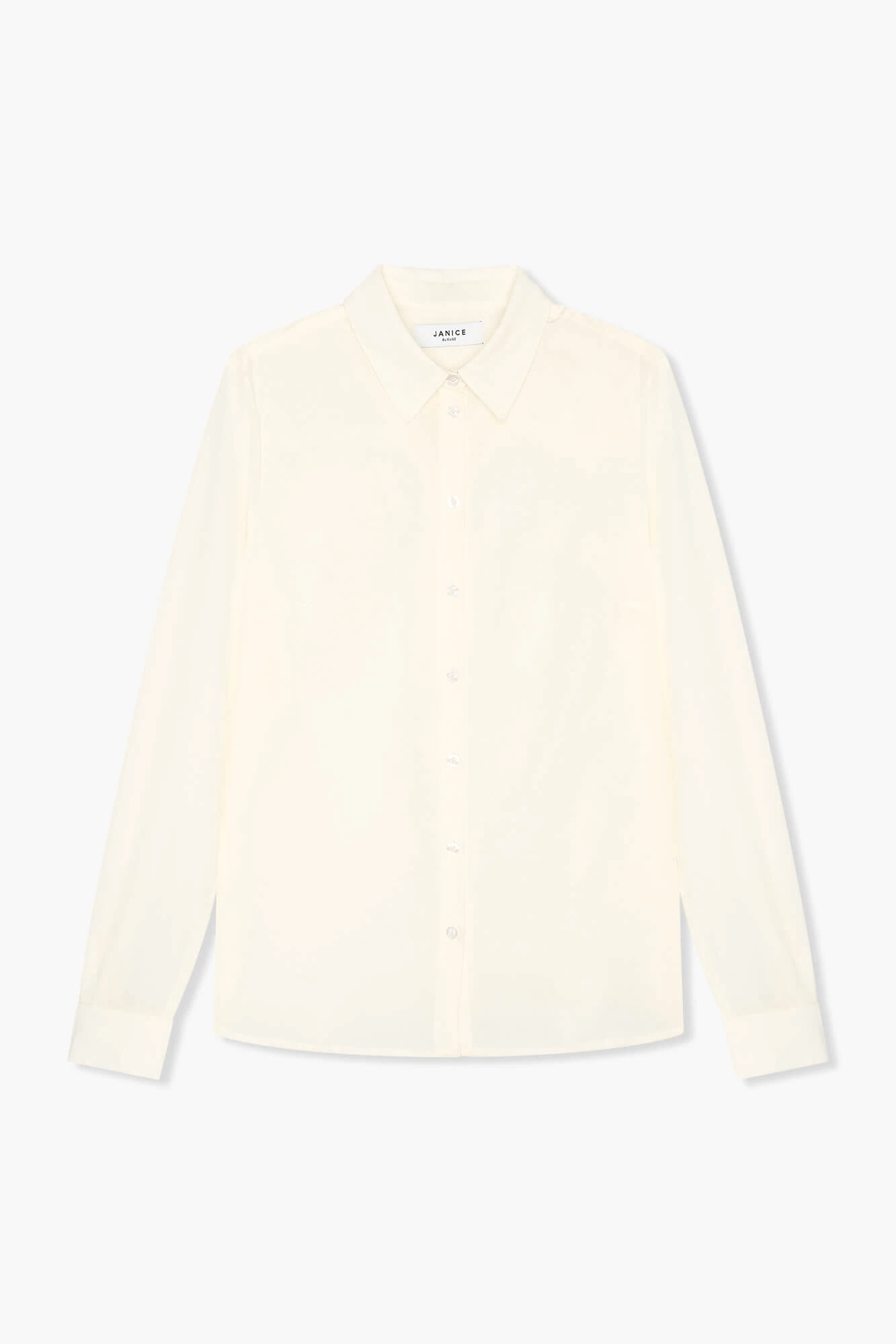 Zijden Dames Blouse Dylan Off White